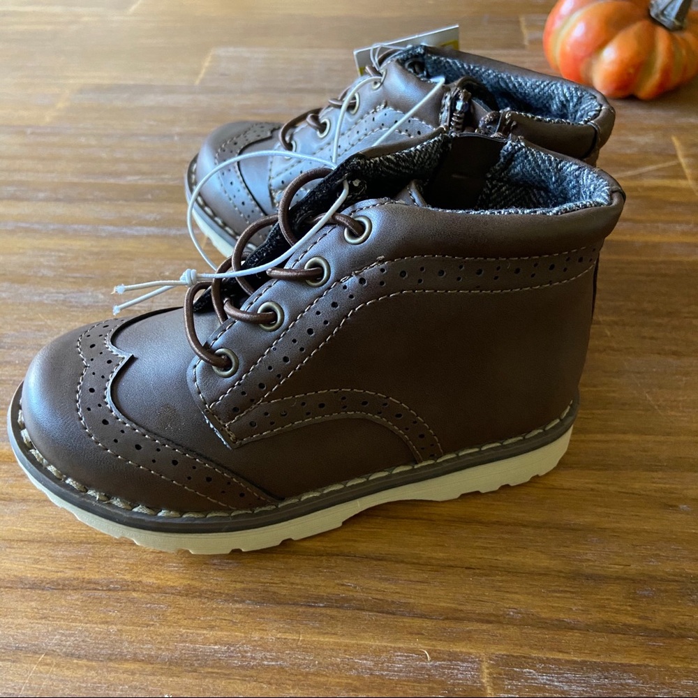Cat & Jack Toddler Boys Oxford Boots